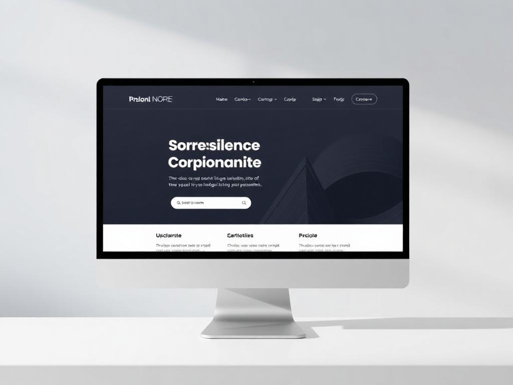 Corporate Landing Page
