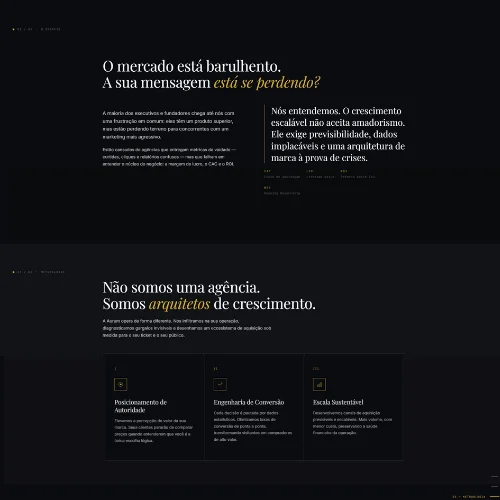 Aurum Growth Partners — Site Institucional · Consultoria Estratégica - Imagem 1