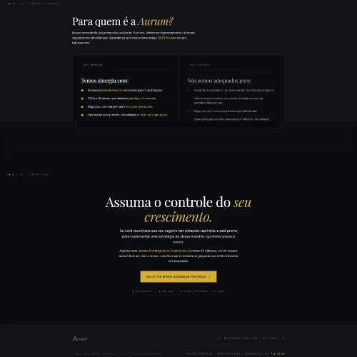 Aurum Growth Partners — Site Institucional · Consultoria Estratégica - Imagem 3
