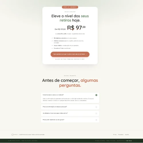 Portal da Conexão — Landing Page · Infoproduto Digital - Imagem 3