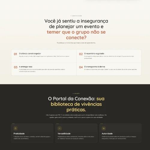 Portal da Conexão — Landing Page · Infoproduto Digital - Imagem 1