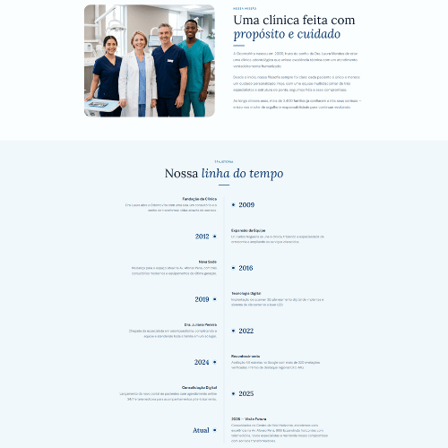 OdontoVita — Site para Clínica Odontológica Premium - Imagem 3